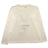 Vicolo Shirt Rundhals Einfarbig Mit Kontrastprint Creme Für Mädchen
