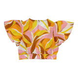 Manila Grace Camicia Modello Crop Multicolor Multicolor Per Bambina