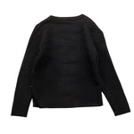 LIU JO cardigan tinta unita con applicazioni fiocchi Nero per Bambina KF4038J NERO LIU JO 