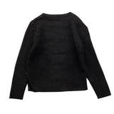 LIU JO cardigan tinta unita con applicazioni fiocchi Nero per Bambina KF4038J NERO LIU JO 