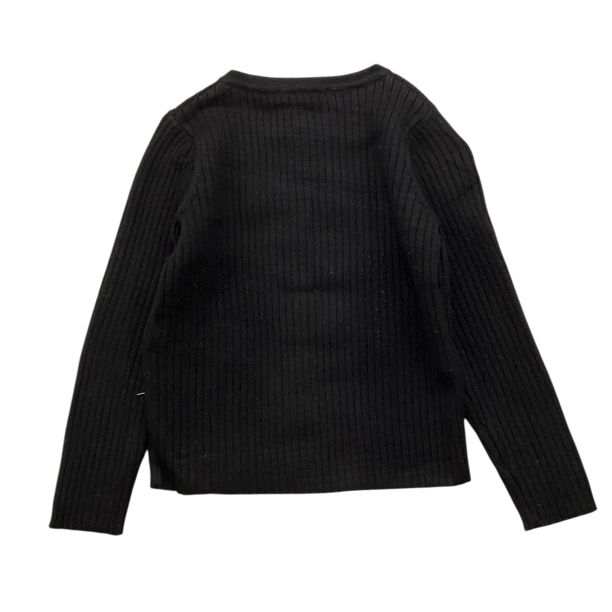 LIU JO cardigan tinta unita con applicazioni fiocchi Nero per Bambina KF4038J NERO LIU JO 