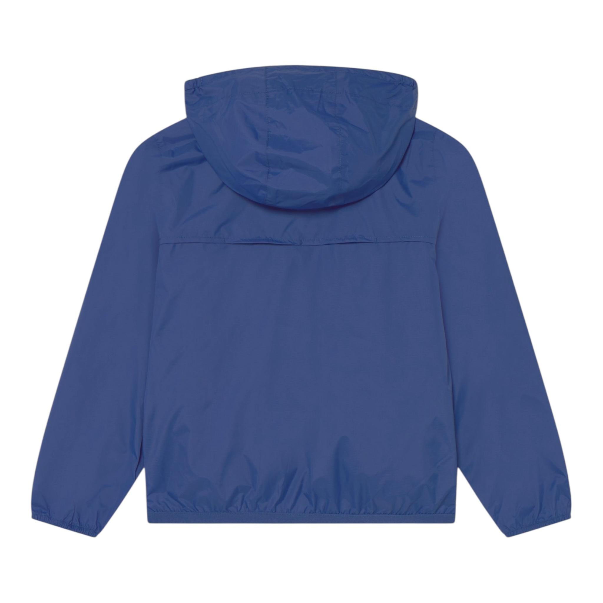 K-Way Giubbino Tinta Unita con Cappuccio per Bambino K61336WX BLU K-WAY 