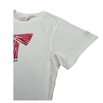 Saint Barth T-Shirt Girocollo Tinta Unita con Stampa per Bambina ELLY0001 PANNA SAINT BARTH 