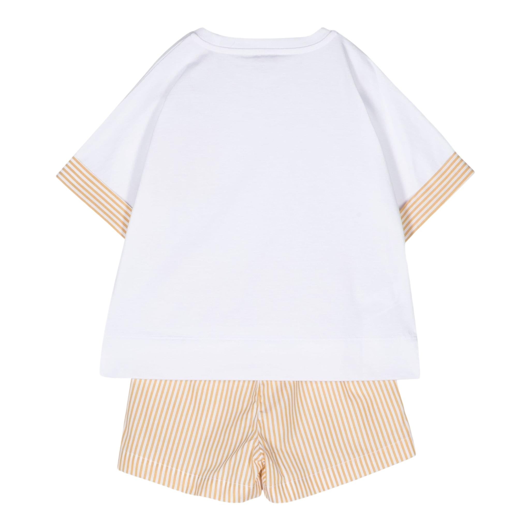 IL GUFO P24DP426C3148BIANCO/GIALLO