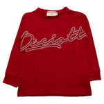 CESARE PACIOTTI shirt girocollo tinta unita con stampa Rosso per Bambino TSP5308B ROSSO CESARE PACIOTTI 