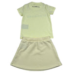 John Richmond Completo 2 Pezzi T-Shirt-Gonna Tinta Unita per Neonato RIP26043CJ GIALLO JOHN RICHMOND 