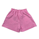 Malvi & Co Short tinta unita con Elastico In Vita Rosa per Neonata S25M032SHLCN ROSA MALVI & CO 