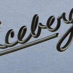 Iceberg T-Shirt Girocollo Tinta Unita con Logo per Neonato TSICE5101BX AZZURRO ICEBERG 