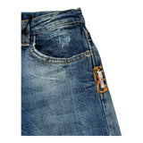 Just Cavalli Jeans Tinta Unita con Girovita Regolabile per Bambino JGP26198JE BLU JUST CAVALLI 