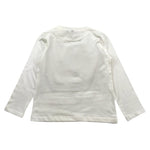 PLEASE shirt girocollo tinta unita con stampa Bianco per Bambino ML20030B65J BIANCO PLEASE 