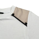 Duepuntozero T-Shirt Tinta Unita con Stampa per Neonato TSB256 BIANCO/BEIGE DUEPUNTOZERO 