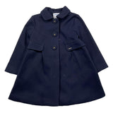 MAYORAL cappotto tinta unita cn finte tasche Blu per Neonata 4484N BLU MAYORAL 