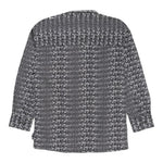 John Richmond Camicia Manica Lunga Tinta Unita con Stampe Logo per Bambino RIP25076CAJ NERO JOHN RICHMOND 