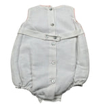 Cua-Cuak Pagliaccetto Giromanica Bicolore Bianco/Rosa per Neonata 4812 BIANCO/ROSA CUA-CUAK 