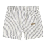 Mayoral Bermuda Tinta Unita con Fantasia A Righe per Neonato 1208 BIANCO MAYORAL 