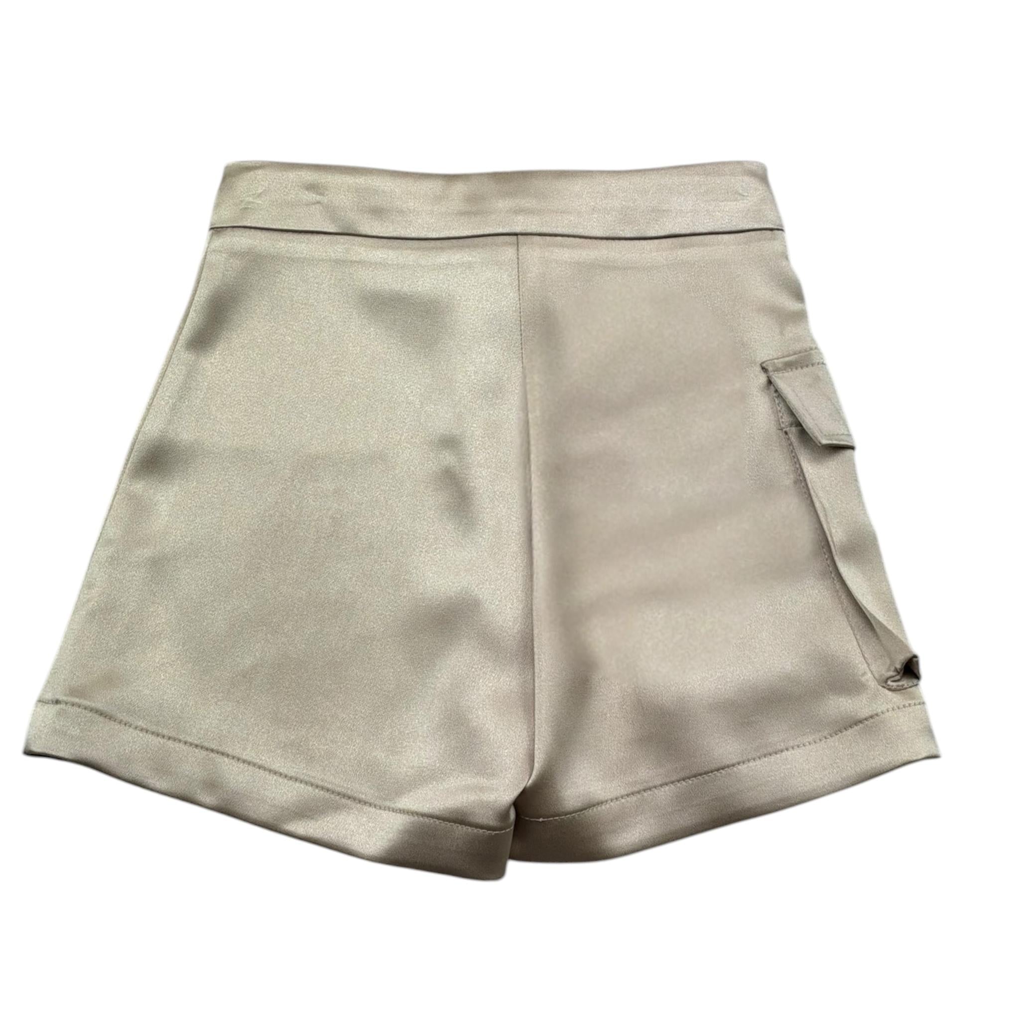 Gaelle Short Tinta Unita con Girovita Regolabile per Bambina 2746S00364X ORO GAELLE 