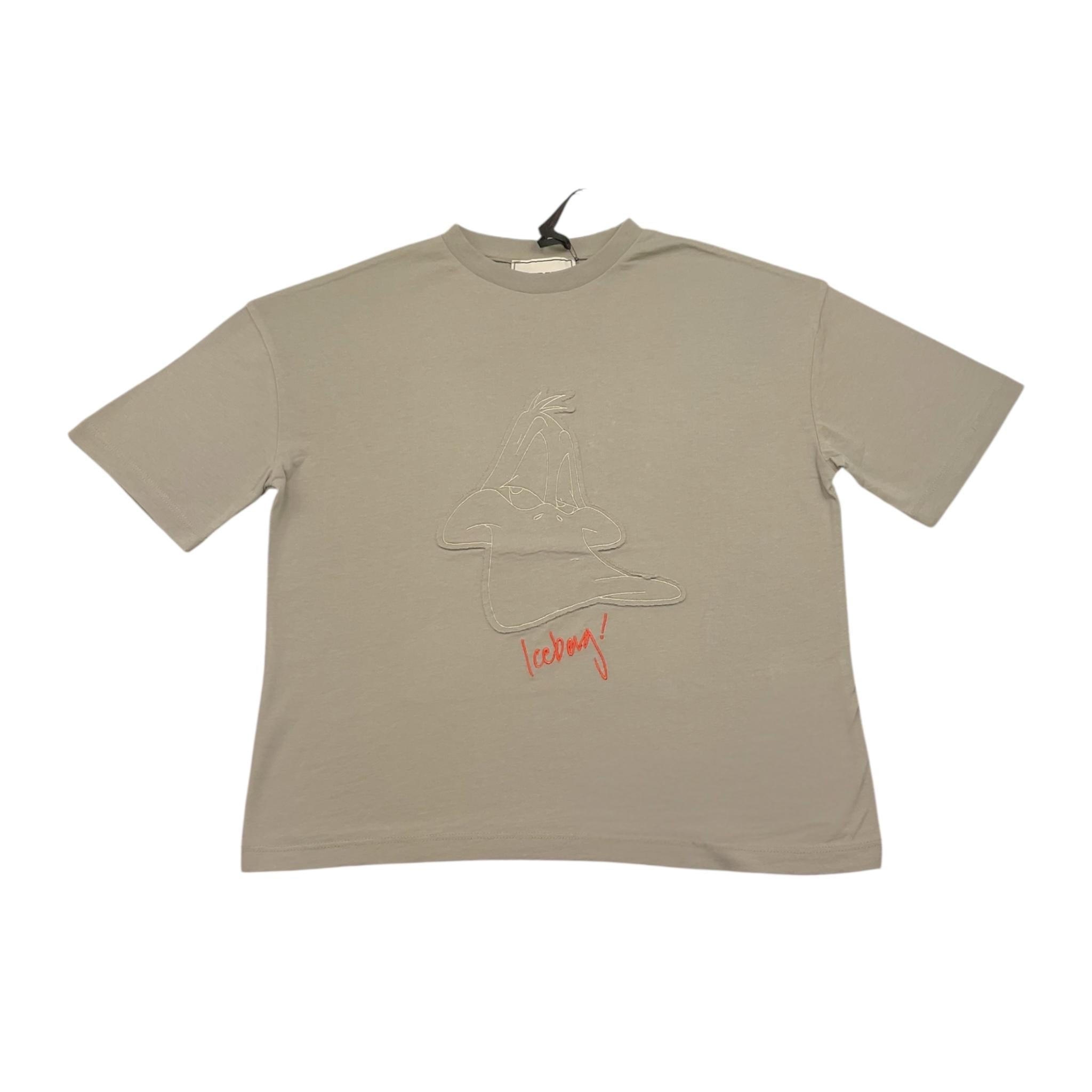 Iceberg T-Shirt Girocollo Tinta Unita per Bambino TSICE5117J FANGO ICEBERG 