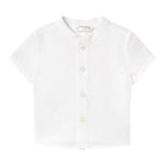 Mayoral Camicia Tinta Unita Mezza Manica per Neonato 1101 BIANCO MAYORAL 