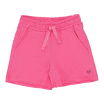 I Do Short Tinta Unita con Elastico In Vita per Bambina 4B538 ROSA I DO 