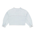 Il Gufo Giubbino In Denim Tinta Unita per Bambina P25GR232J0052 AZZURRO IL GUFO 