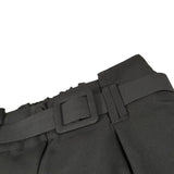 Lu Lu By Miss Grant Pantalone Tinta Unita Modello A Palazzo per Bambina LL3519 NERO LU LU BY MISS GRANT 