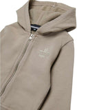 Dsquared2 Felpa Tinta Unita con Zip E Cappuccio per Neonato DQ2863 BEIGE DSQUARED2 