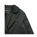 John Richmond Giacca Tinta Unita con Profili Maniche In Contrasto per Bambino RBP26138GC NERO JOHN RICHMOND 