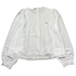 Liu Jo Camicia Manica Lunga Tinta Unita per Bambina GF3198 BIANCO LIU JO 