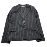 VICOLO giacca tinta unita con fantasia a righe Grigio per Neonata 3141J00130NX GRIGIO VICOLO 