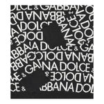 DOLCE & GABBANA maglia girocollo tricolore con ricami Nero per Bambino L4KWE2 NERO DOLCE & GABBANA 