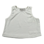Dusty Color Top Giromanica Tinta Unita per Bambina DJWS5010CN BIANCO DUSTY COLOR 