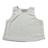 Dusty Color Top Giromanica Tinta Unita per Bambina DJWS5010CN BIANCO DUSTY COLOR 