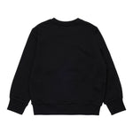 Diesel Felpa Chiusa Girocollo Tinta Unita con Logo per Bambino J02234 NERO DIESEL 