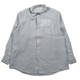 Il Gufo Camicia Manica Lunga Tnta Unita Collo Coreano per Bambino P25CL110L6006 AZZURRO IL GUFO 