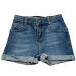 Liu Jo Short Tinta Unita In Denim per Bambina JA5068 BLU LIU JO 