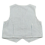 Moschino Gilet Tinta Unita Fantasia A Righe per Bambino HDN001 BIANCO MOSCHINO 