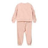 Elisabetta Franchi Completo 2 Pezzi Felpa-Pantalone Tinta Unita per Neonata EGCM005 ROSA ELISABETTA FRANCHI 