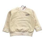 CESARE PACIOTTI felpa tinta unita girocollo logata Panna per Bambino MFP5302BX PANNA CESARE PACIOTTI 