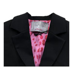 Just Cavalli Giacca Modello Crop Tinta Unita per Bambina JGP26059GC NERO JUST CAVALLI 