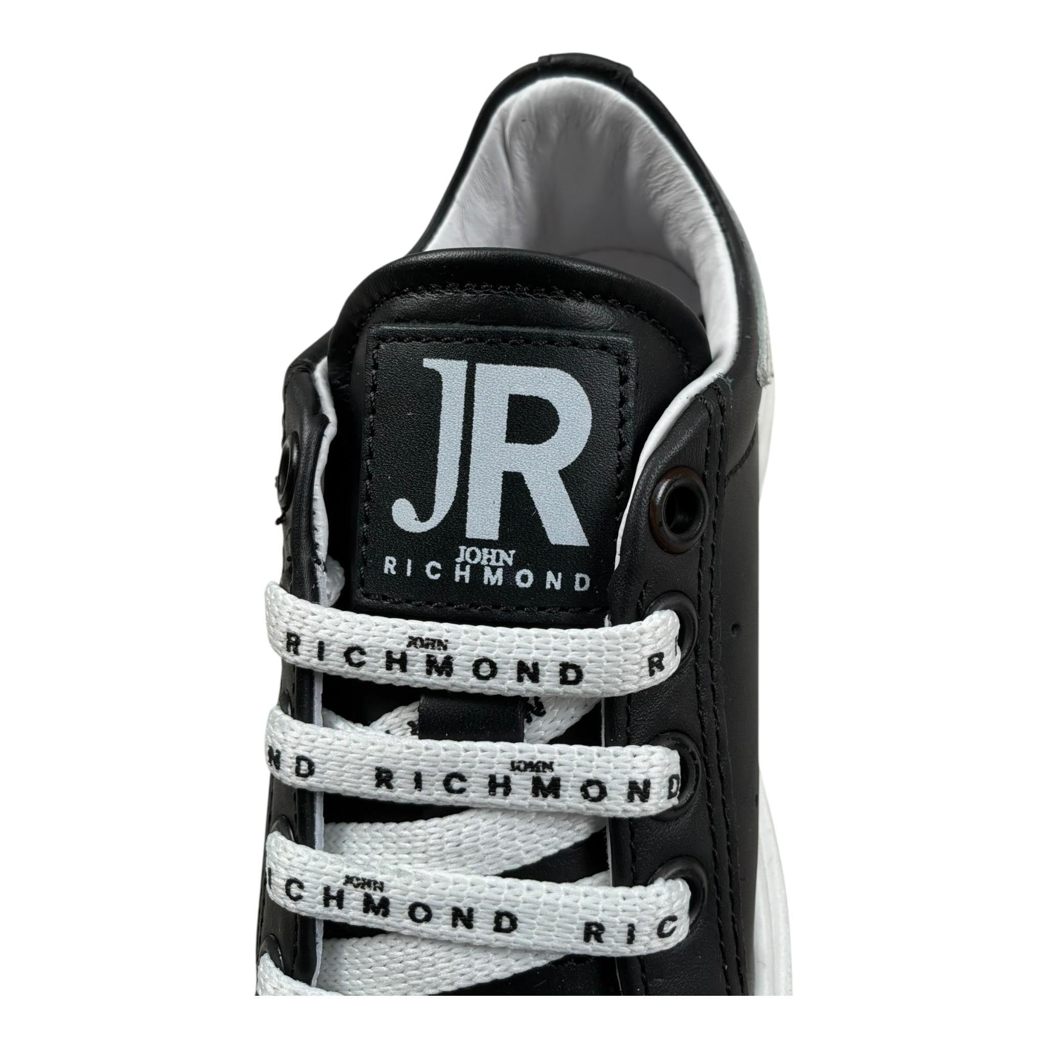 John Richmond Sneakers Tinta Unita con Stampa Logo per Neonato 21112N NERO JOHN RICHMOND 