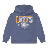 LEVI'S felpa chiusa con cappuccio tinta unita Azzurro per Bambino 8EL487 AZZURRO LEVI'S 