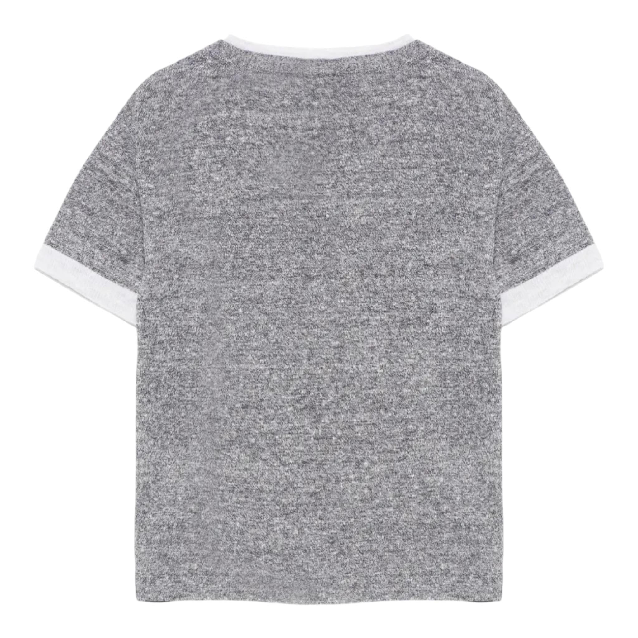 Fay T-Shirt Tinta Unita con Logo per Bambino FW9P41 GRIGIO FAY 