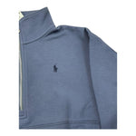 RALPH LAUREN felpa con zip e collo alto tinta unita Blu per Bambino 313951059001 BLU RALPH LAUREN 