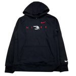 NIKE felpa tinta unita con cappuccio e stampa Nero per Bambino 9Q0410X NERO NIKE 