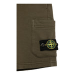 Stone Island Bermuda Tinta Unita con Elastico In Vita per Bambino K1S166S200006 VERDE STONE ISLAND 