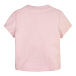 Tommy Hilfiger T-Shirt Girocollo Tina Unita con Stampa per Neonata KB0KB01623 ROSA TOMMY HILFIGER 