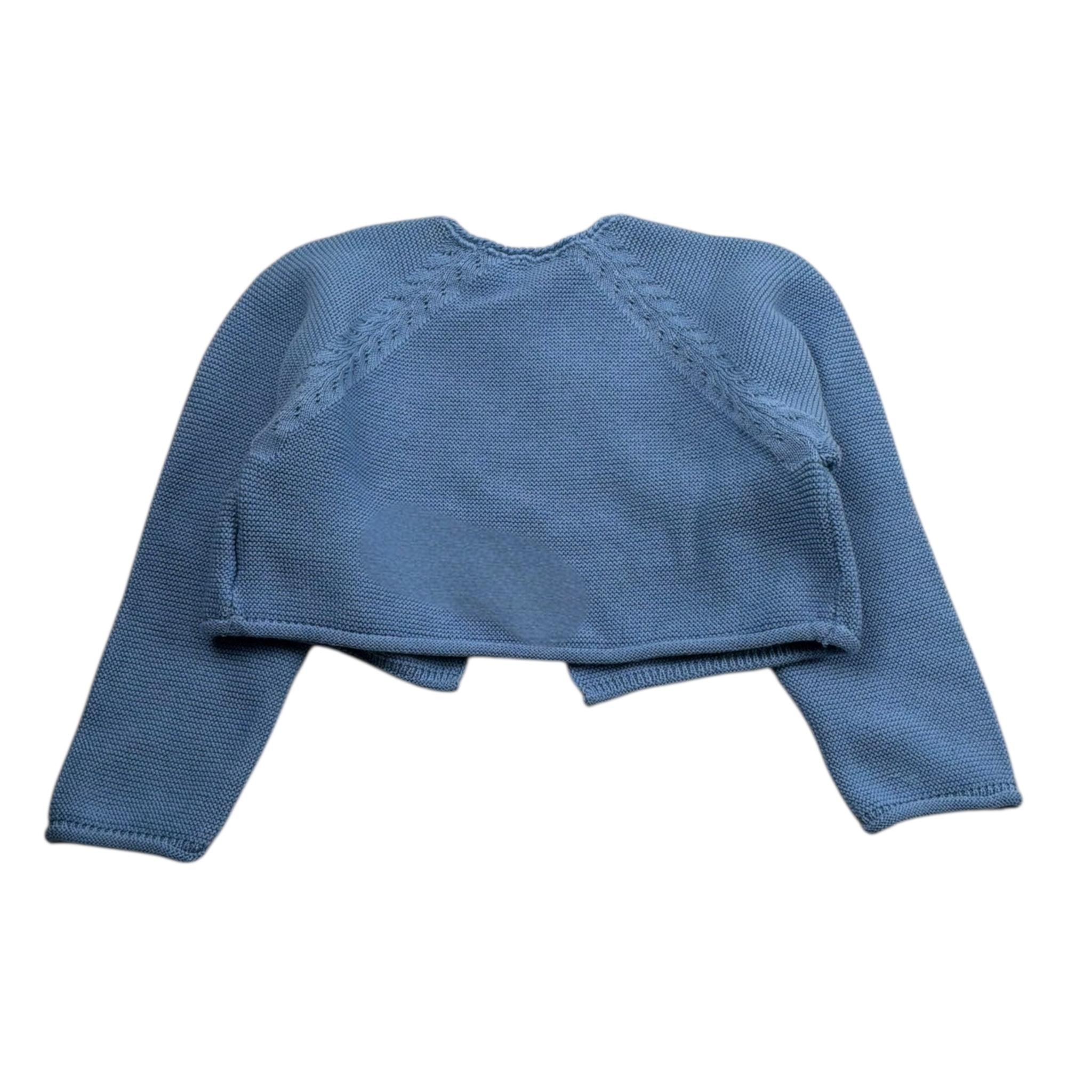 Le Coconne Coprispalle Tinta Unita per Neonata LCN2117 BLU LE COCONNE 