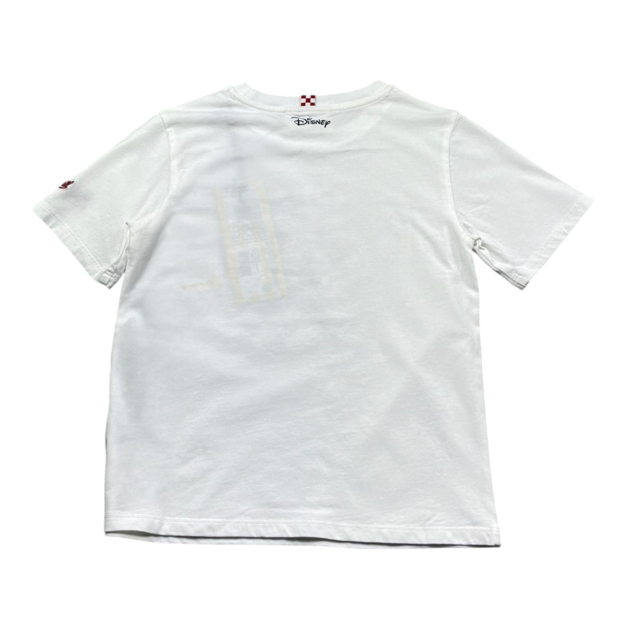 Saint Barth T-Shirt Girocollo Tinta Unita con Stampa per Bambino 00750L BIANCO SAINT BARTH 