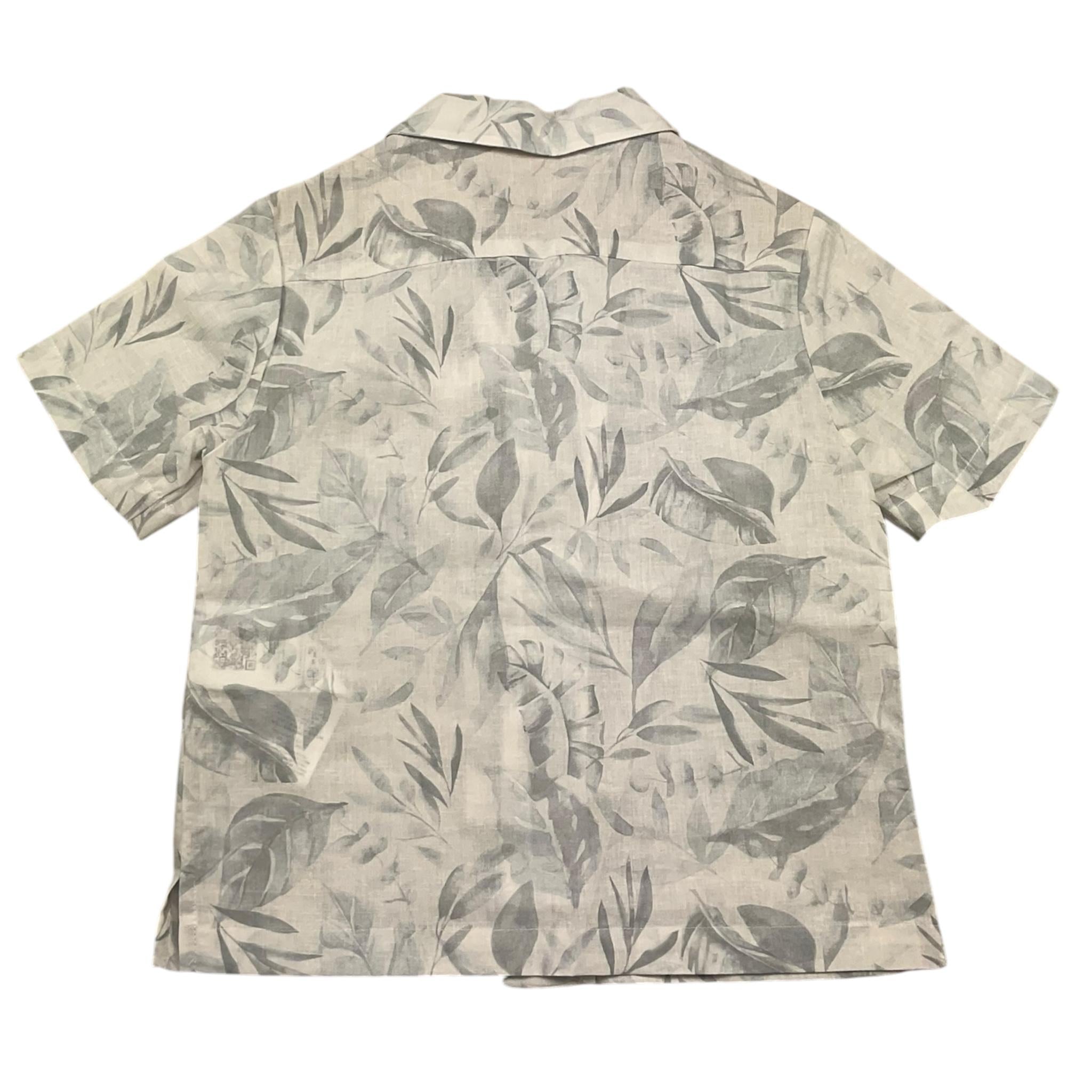 Eleventy Camicia Mezza Manica Tinta Unita Fantasia Foglie per Bambino EW5P61 BIANCO ELEVENTY 