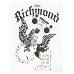 John Richmond T-Shirt Girocollo Tinta Unita con Stampa per Bambino RBP25058TS BIANCO JOHN RICHMOND 
